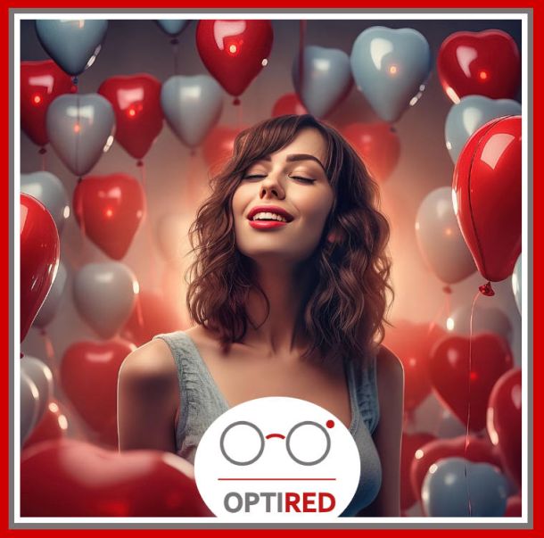 Revisión óptica en Optired por San Valentín